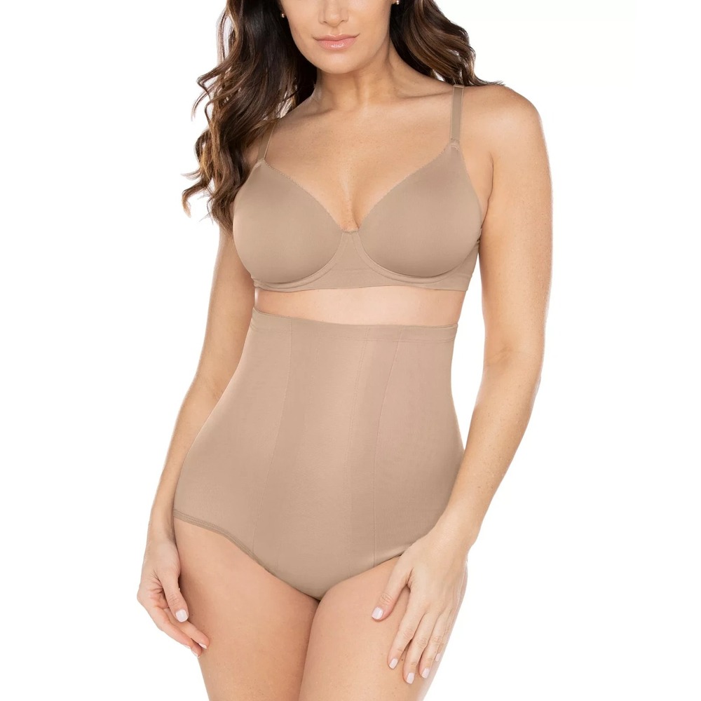 Miraclesuit Women's Shape with and Edge Extra Firm‎ High Waist Brief 2705 SMALL